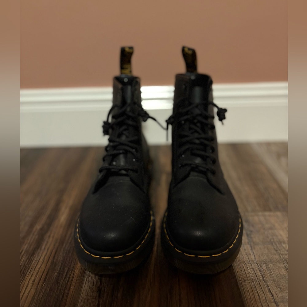 Dr. Martens Black Combat Boots